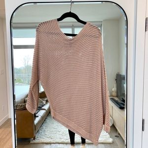 BCBG asymmetrical knit